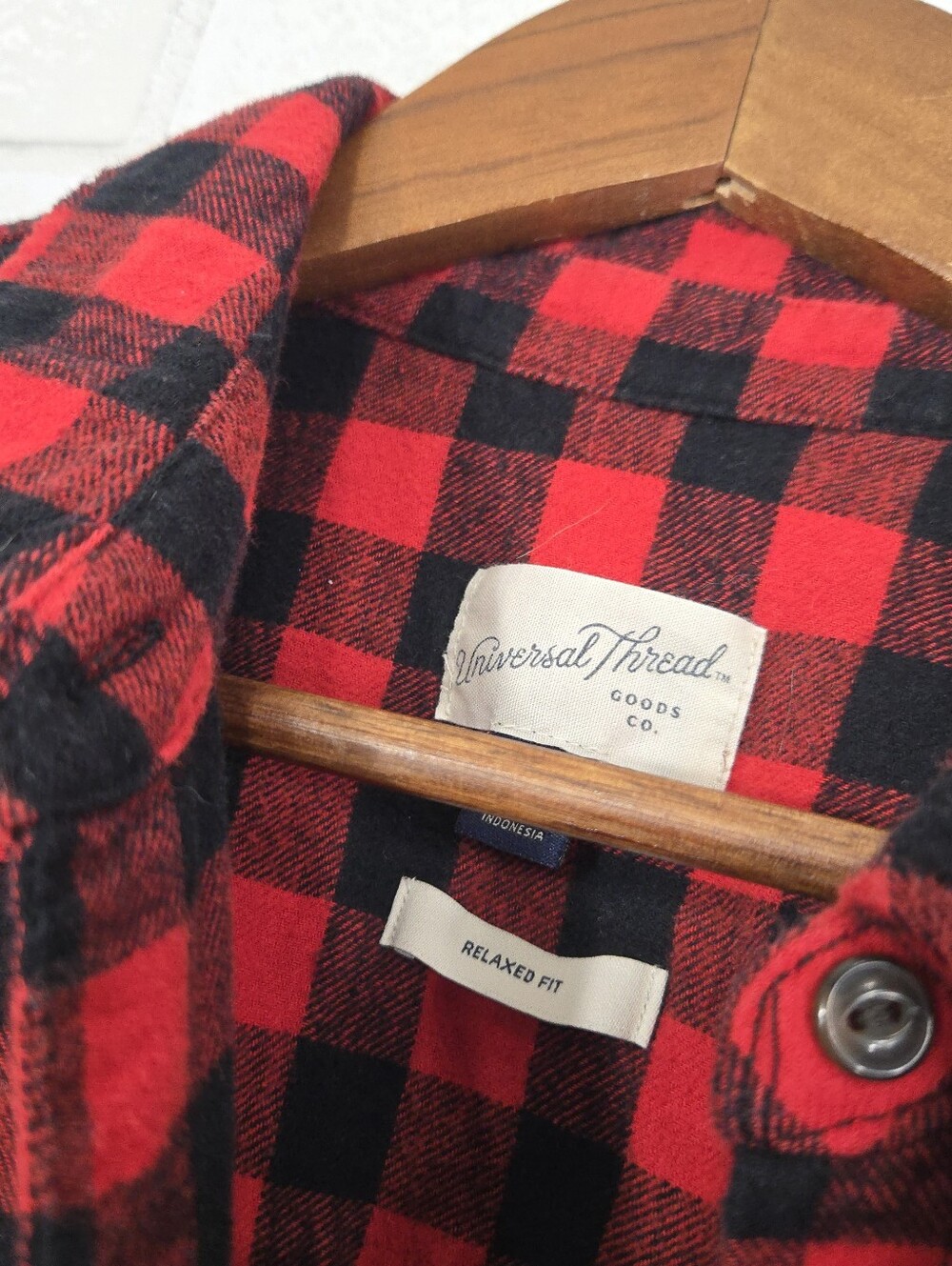 Universal Thread flannel button down top - Picture 7 of 14